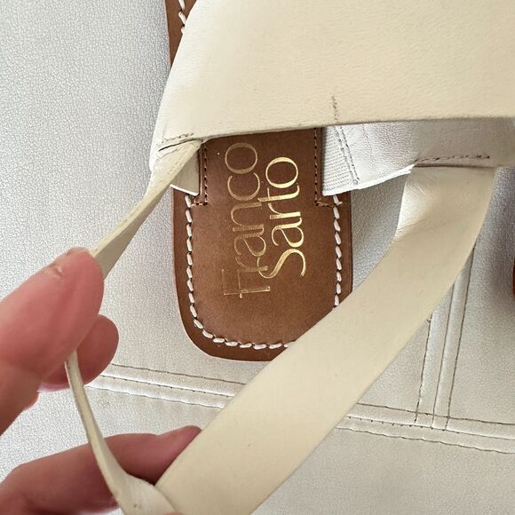 Franco Sarto Women's Tanara Ankle Strap Sandal Leather size 7.5 New - Picture 7 of 9